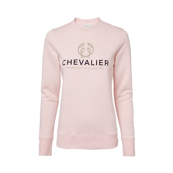 Chevalier Chevalier Logo Sweatshirt Kvinder Blød Lyserød