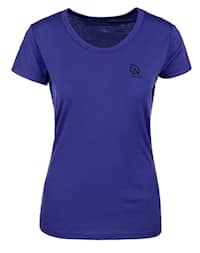 Anar Galda T-Shirt Merinowolle Damen Blau