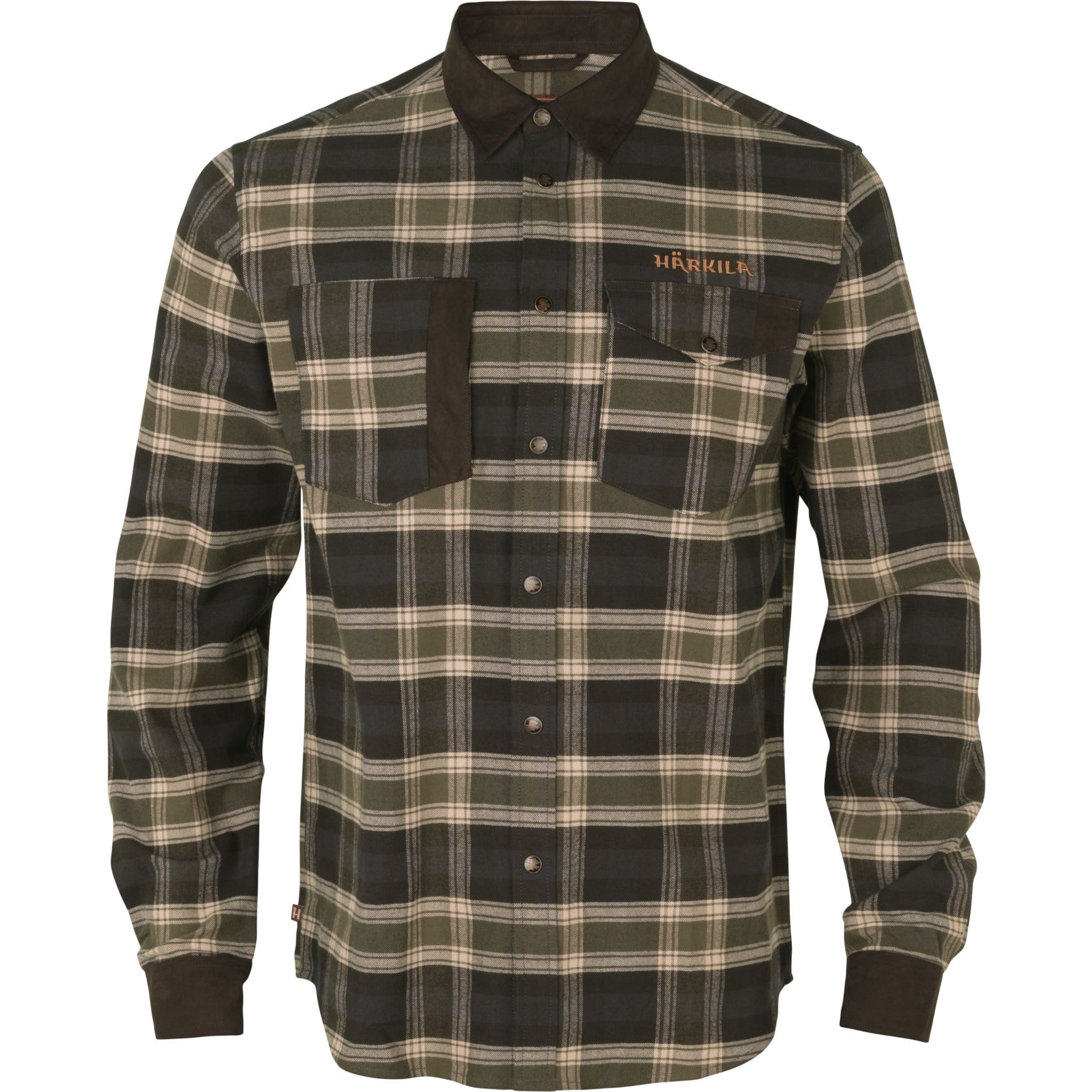 Härkila Aivak L/S skjorte Olive M -