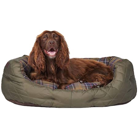 Barbour Quilted Dog Bed - flera storlekar
