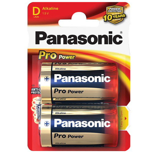 Panasonic Paristo Alkaline D2