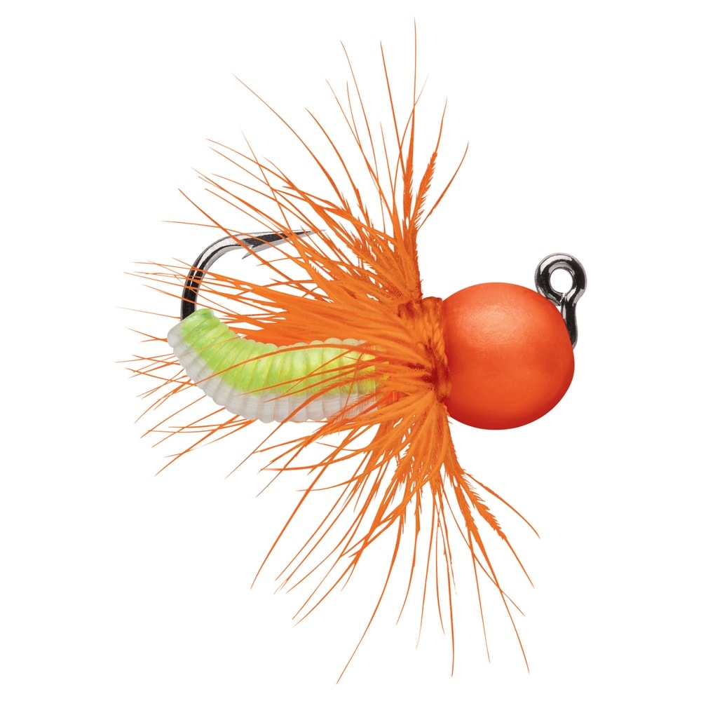 Tungsten Fly Jig 1,8 g Glow 2-pack