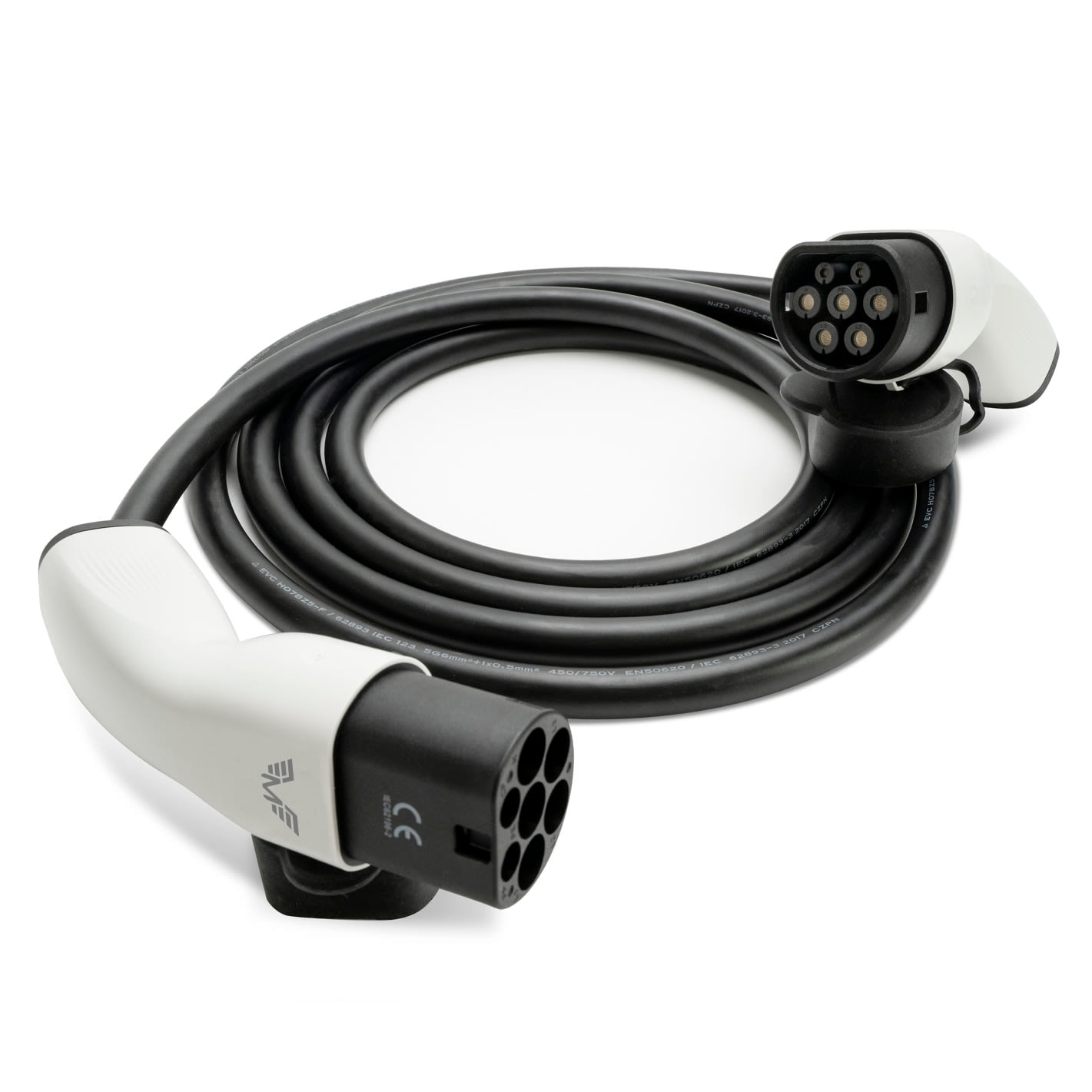 Motorwerk EVSE T2 Laddkabel för elbil 3,6kW 5m
