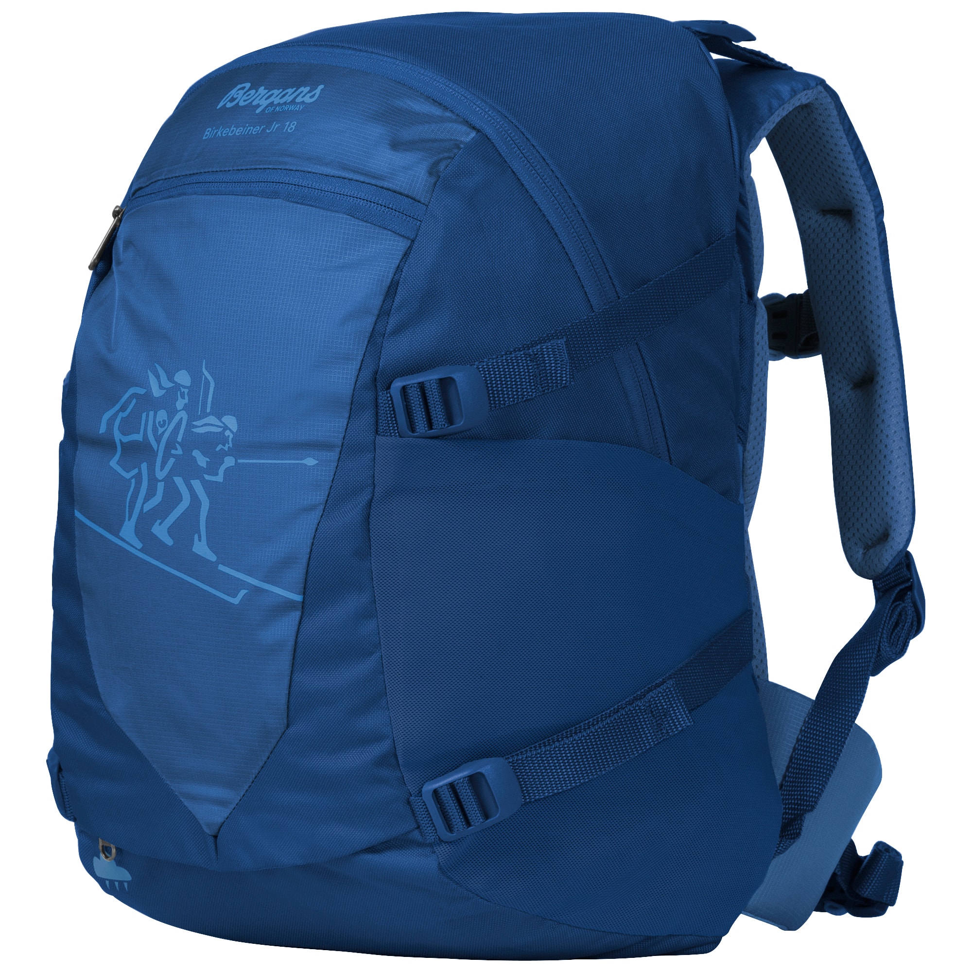 Bergans Birkebeiner Jr 18L Ryggsäck Barn Dark Riviera Blue/Riviera Blue