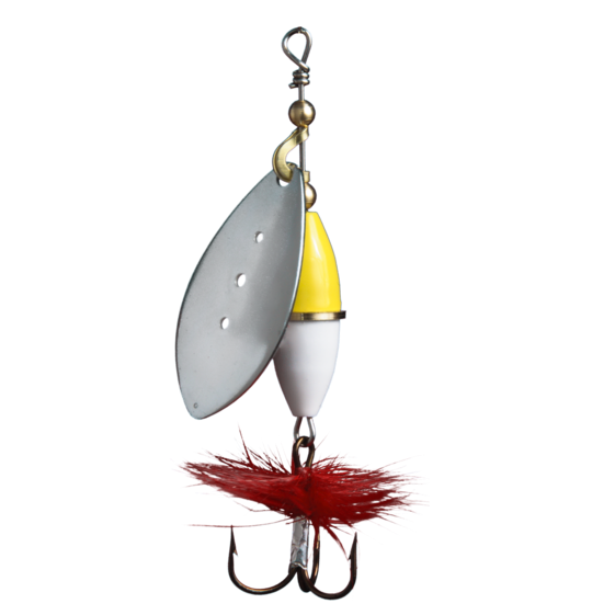 Myran Spinnare Myrans Wipp gul/vit 3g Guld