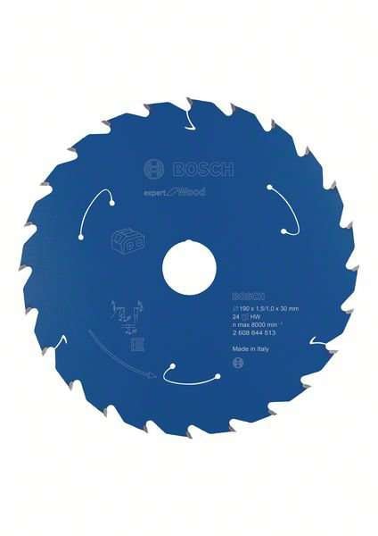 Bosch Sågklinga Expert for Wood 190×1,5/1×30mm 24T