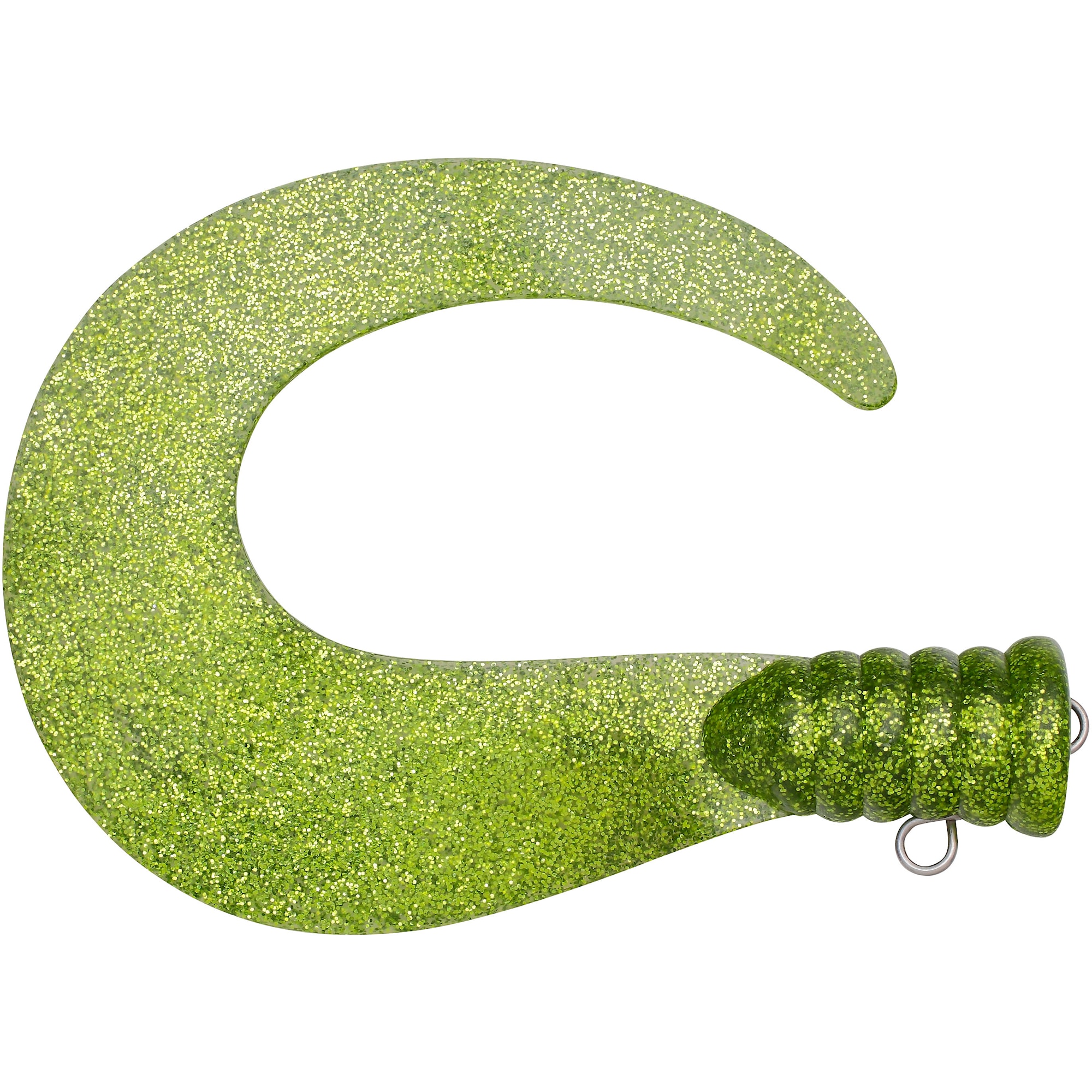 Svartzonker Big Tail Grön 2-pack -