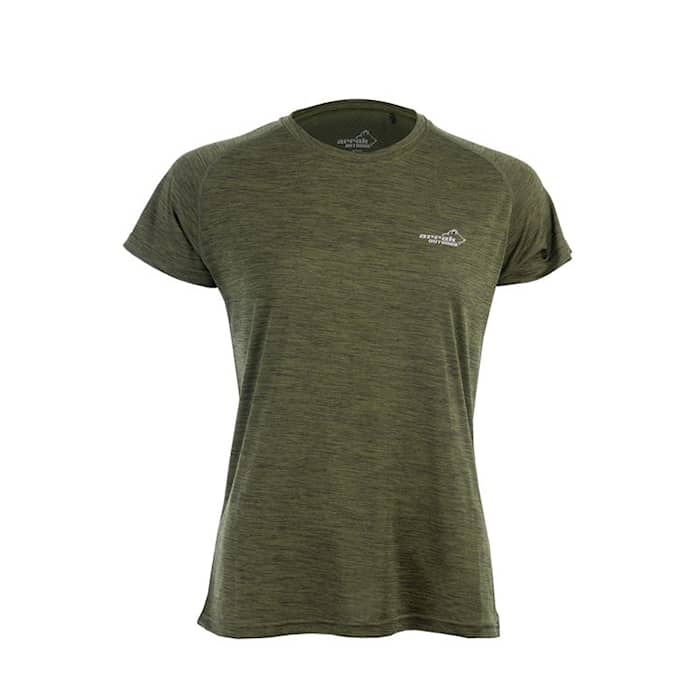 Arrak Outdoor Action Kurzarm Funktionsshirt Damen Olivgrün