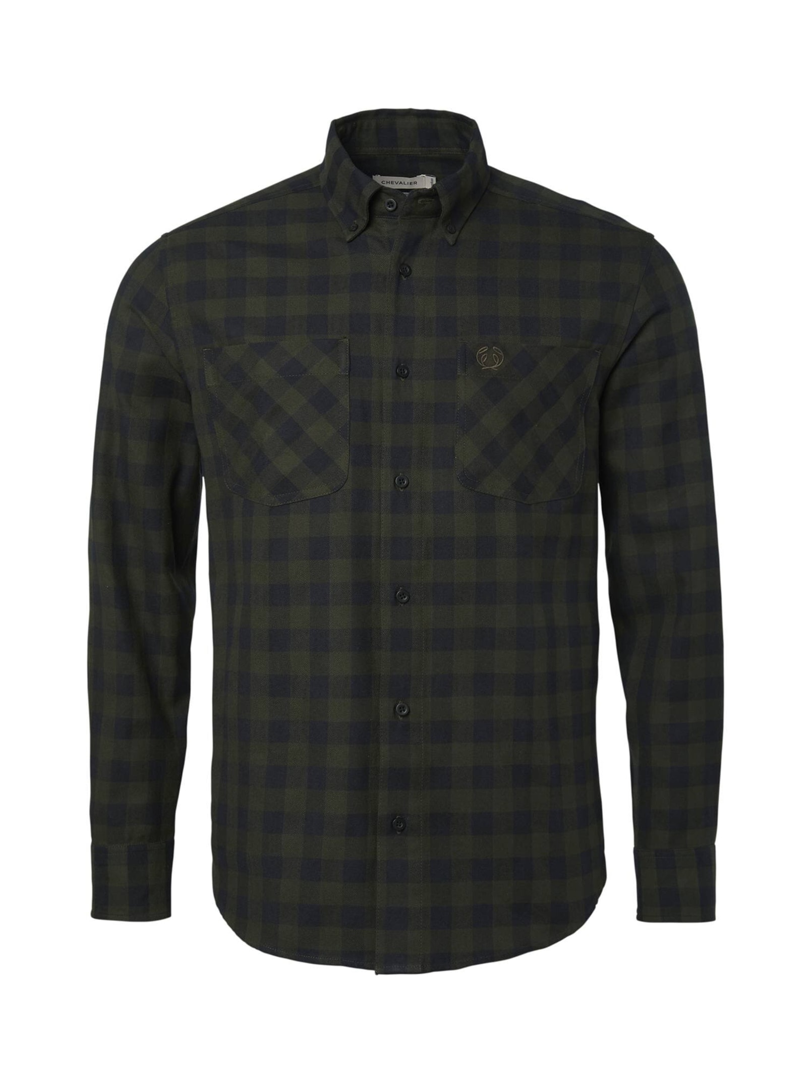 Chevalier Birch Flanellskjorta Herr Myrtle Green 3XL -