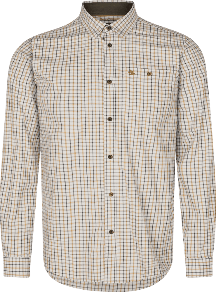 Seeland Oxford skyteskjorte Herre Classic Blue/Merlot Check