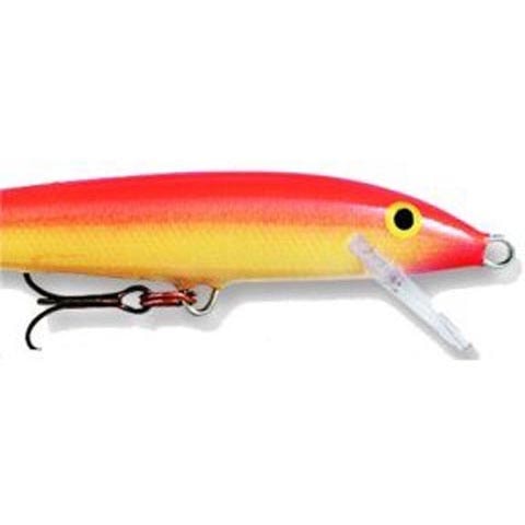 Rapala Flytande 7 cm Gold Fluorescent Red (GFR)