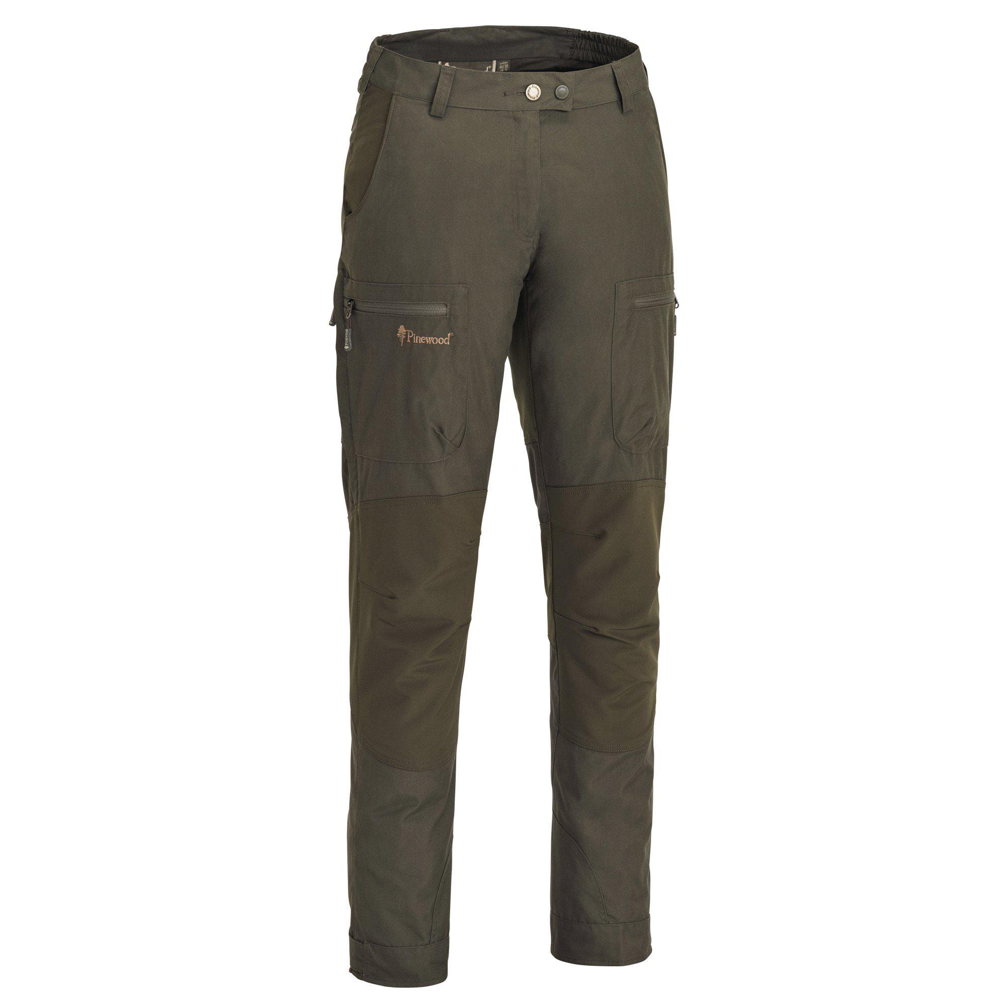 Pinewood Caribou Tc Byxor Dam Dark Olive 36-L