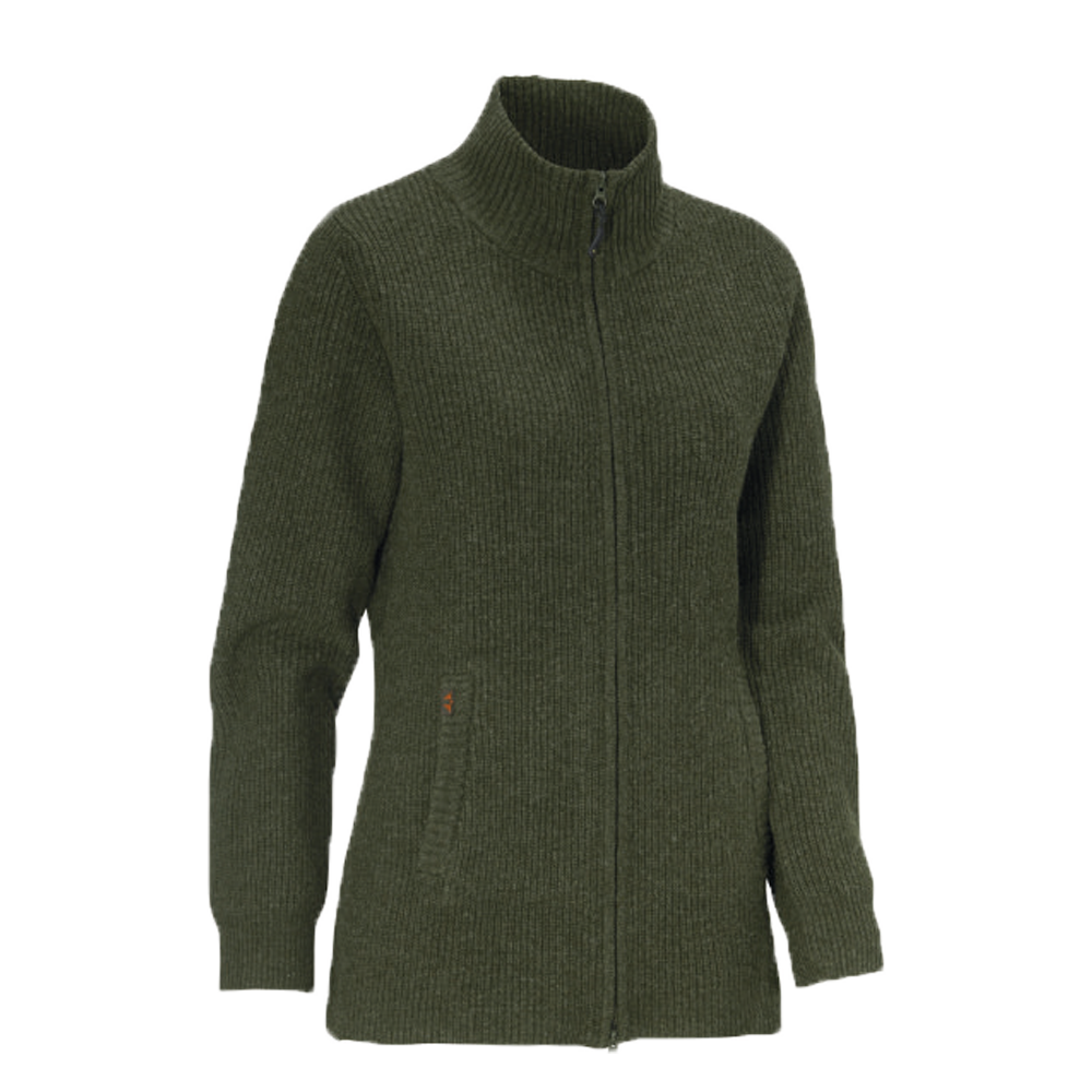 Swedteam Shirley Women Sweater Full-zip Loden Green 38 -