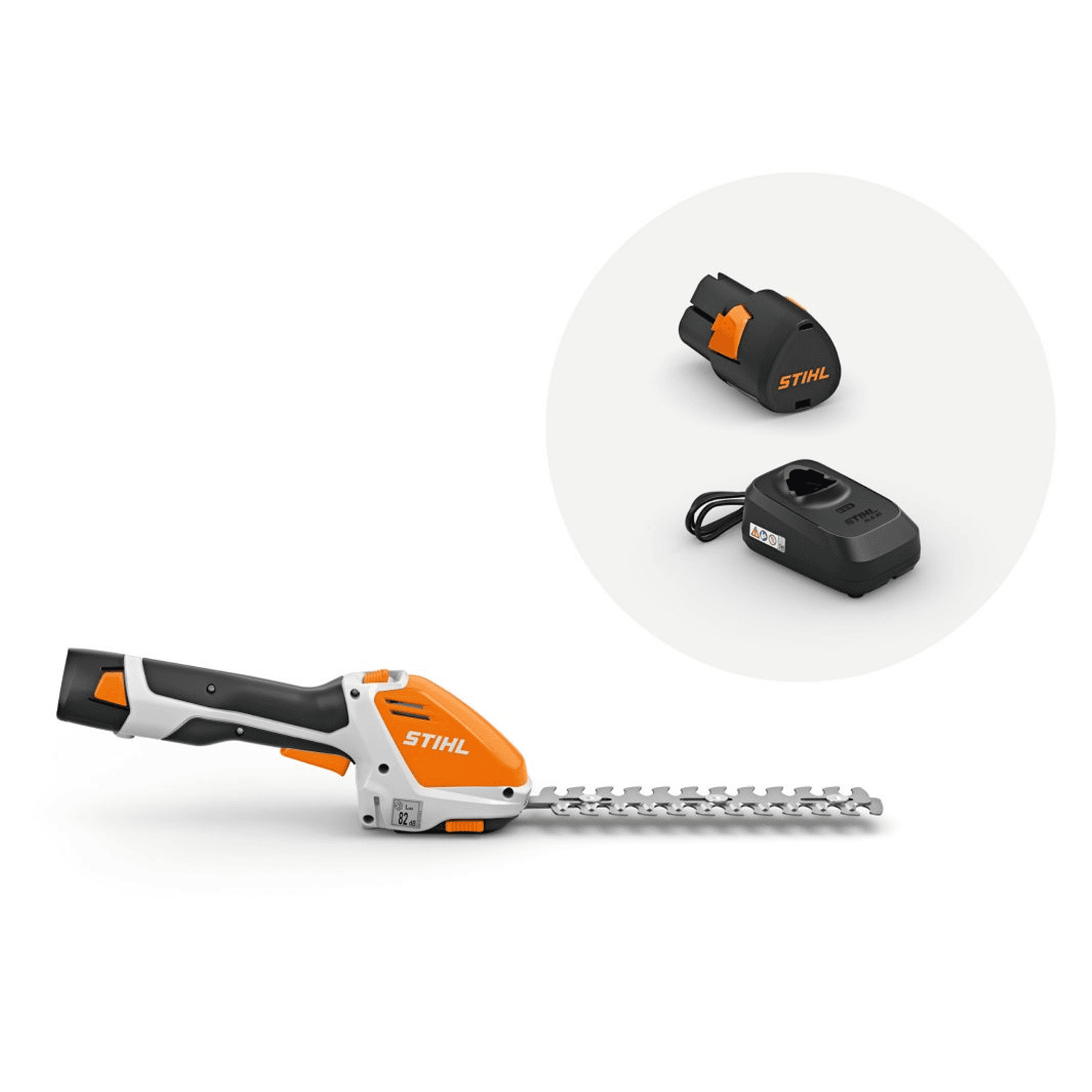 Stihl HSA 26 SET Akku-pensasleikkuri, akku ja laturi