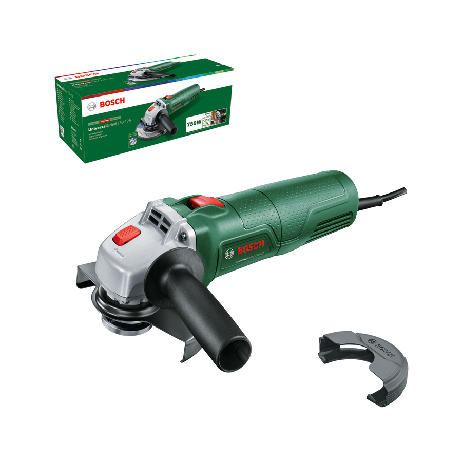 Bosch DIY Kulmahiomakone UniversalGrind 750, 125 mm