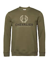 Chevalier Logo Sweatshirt Mænd Skovgrøn