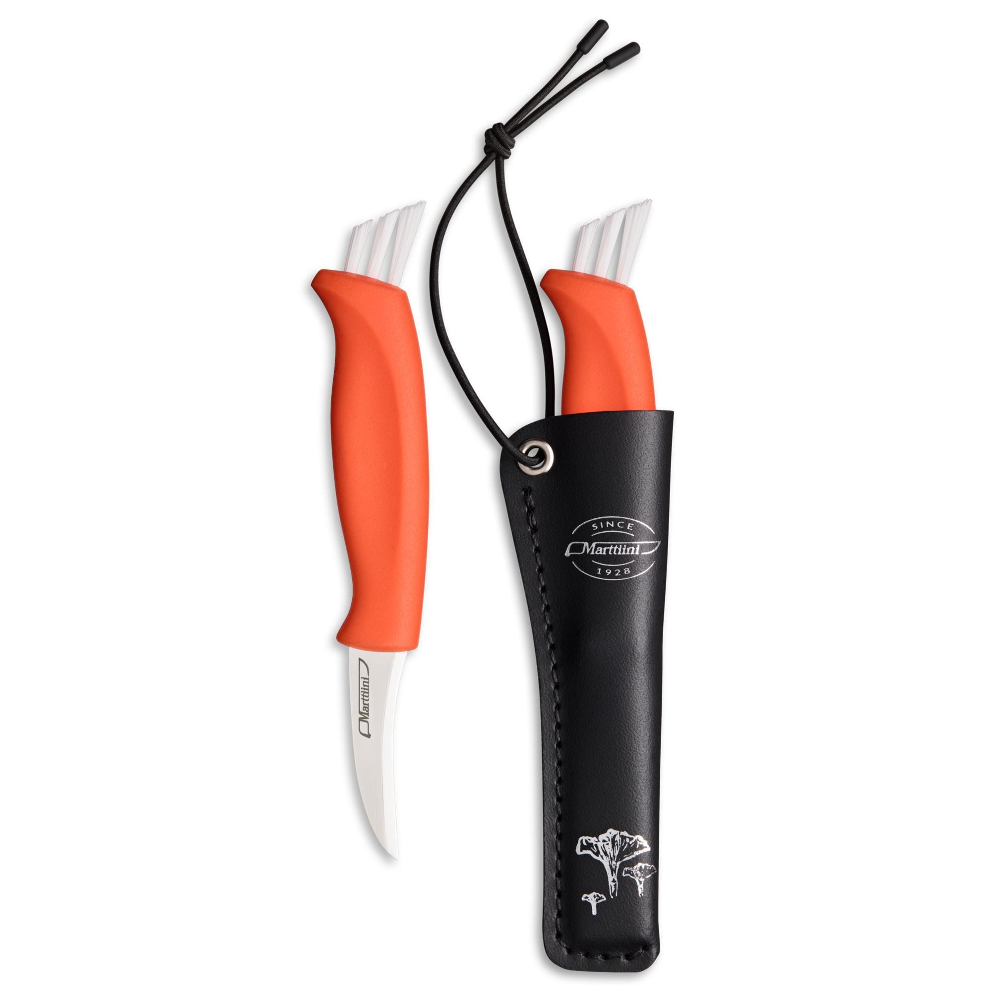 Marttiini Ruska Svampkniv med läderslida