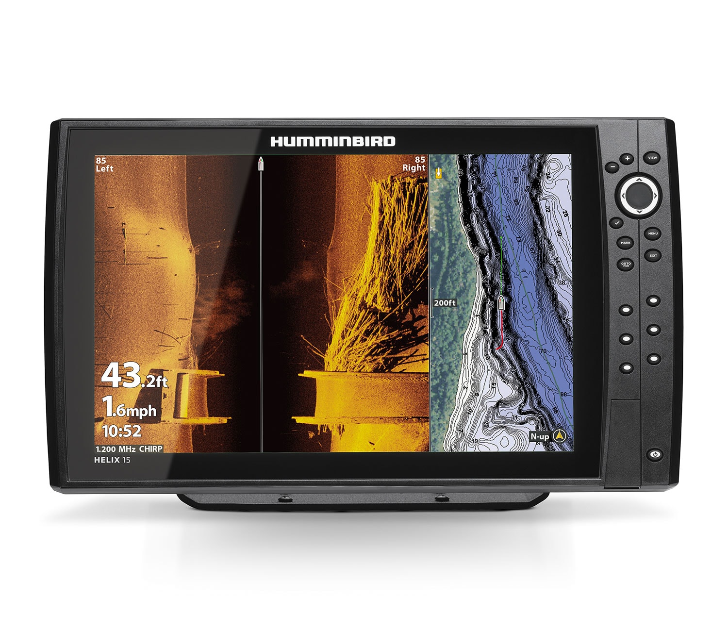 Humminbird HELIX 15 CHIRP MSI+ G4N Inkl. givare