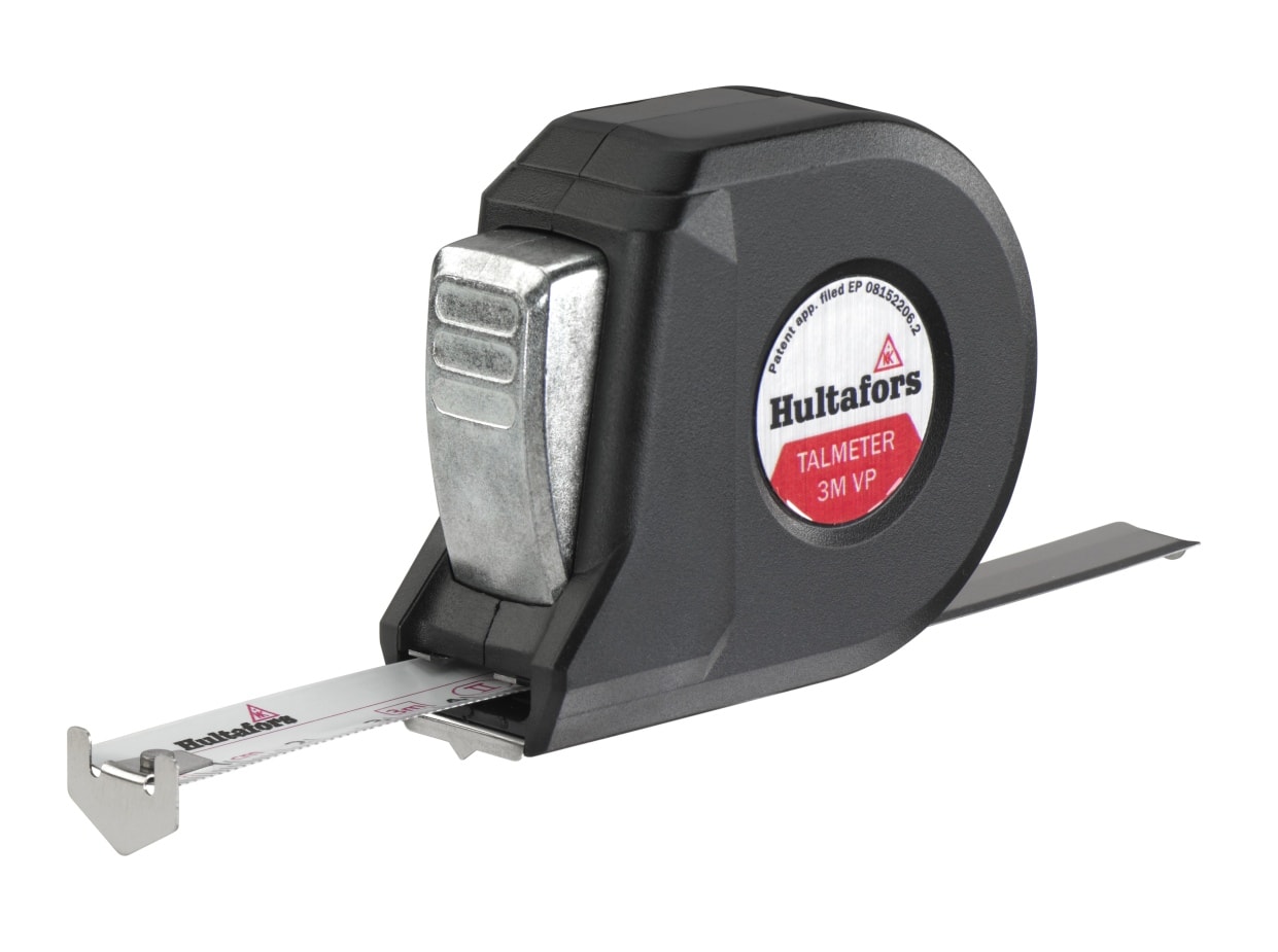 Hultafors Talmeter 3M VP, märkmätare 3m x 16mm, mm/diameter, klass 2