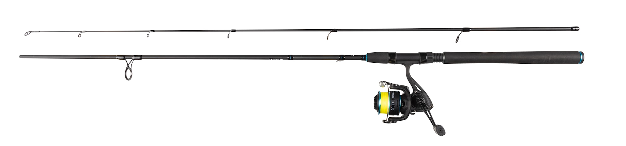 Daiwa Strikeforce Haspelset med påspolad flätlina