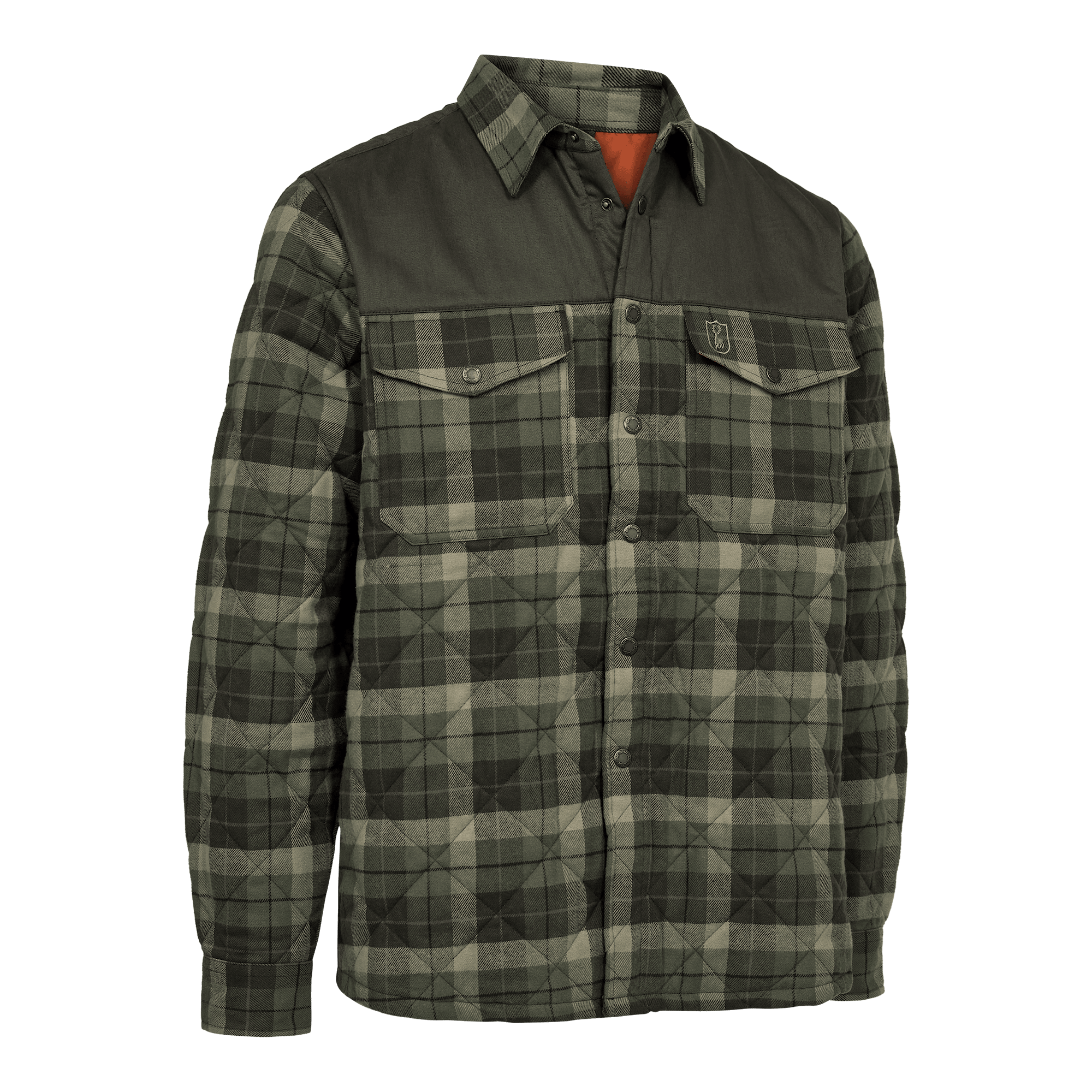 Deerhunter Elbert Topattu Paitatakki Miesten Green Check