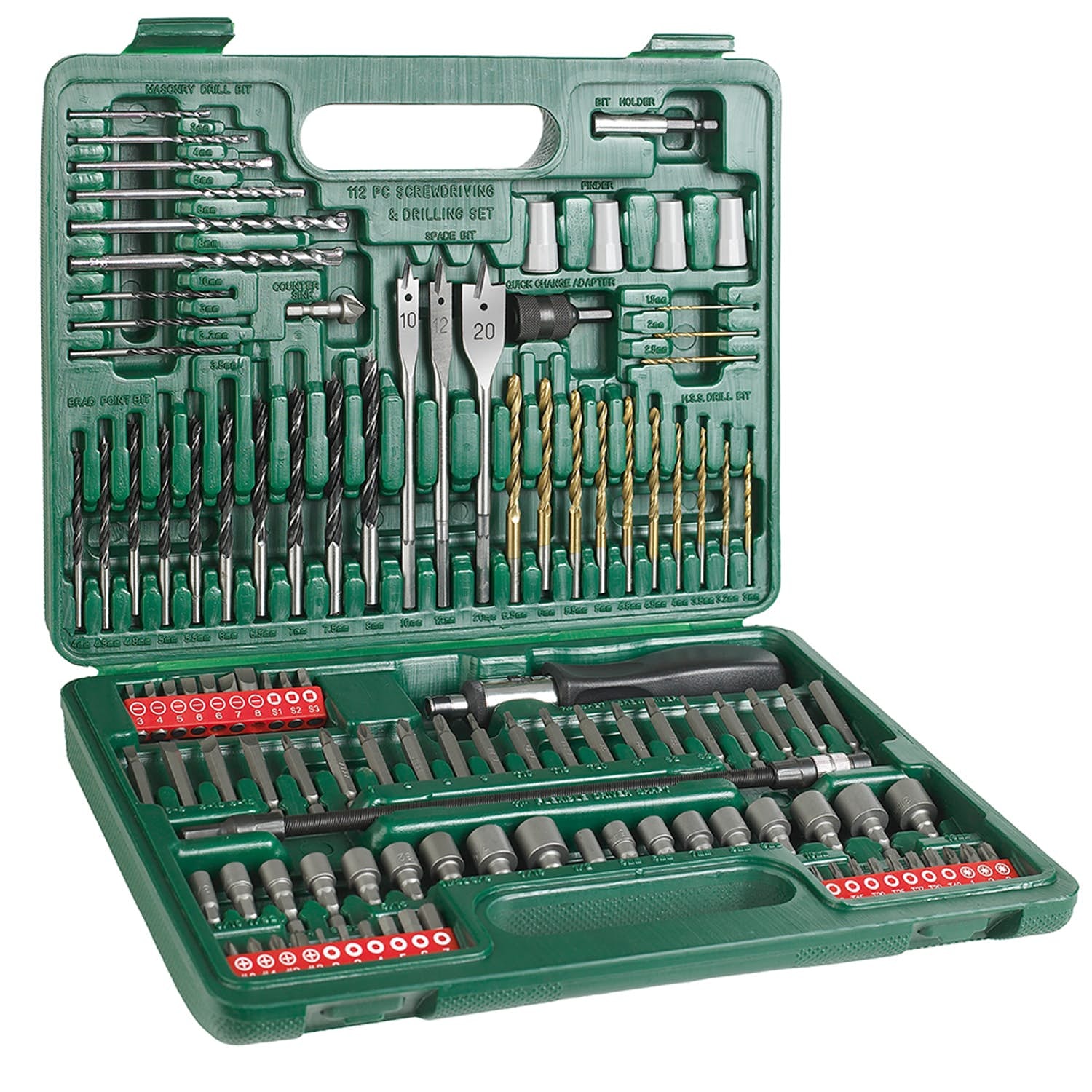 Hikoki Bits- & borrsats 112 delar