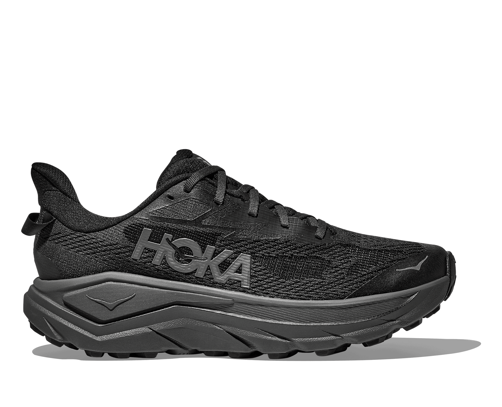 Hoka Challenger 8 juoksu- ja vapaa-ajan kenkä, miehet, musta