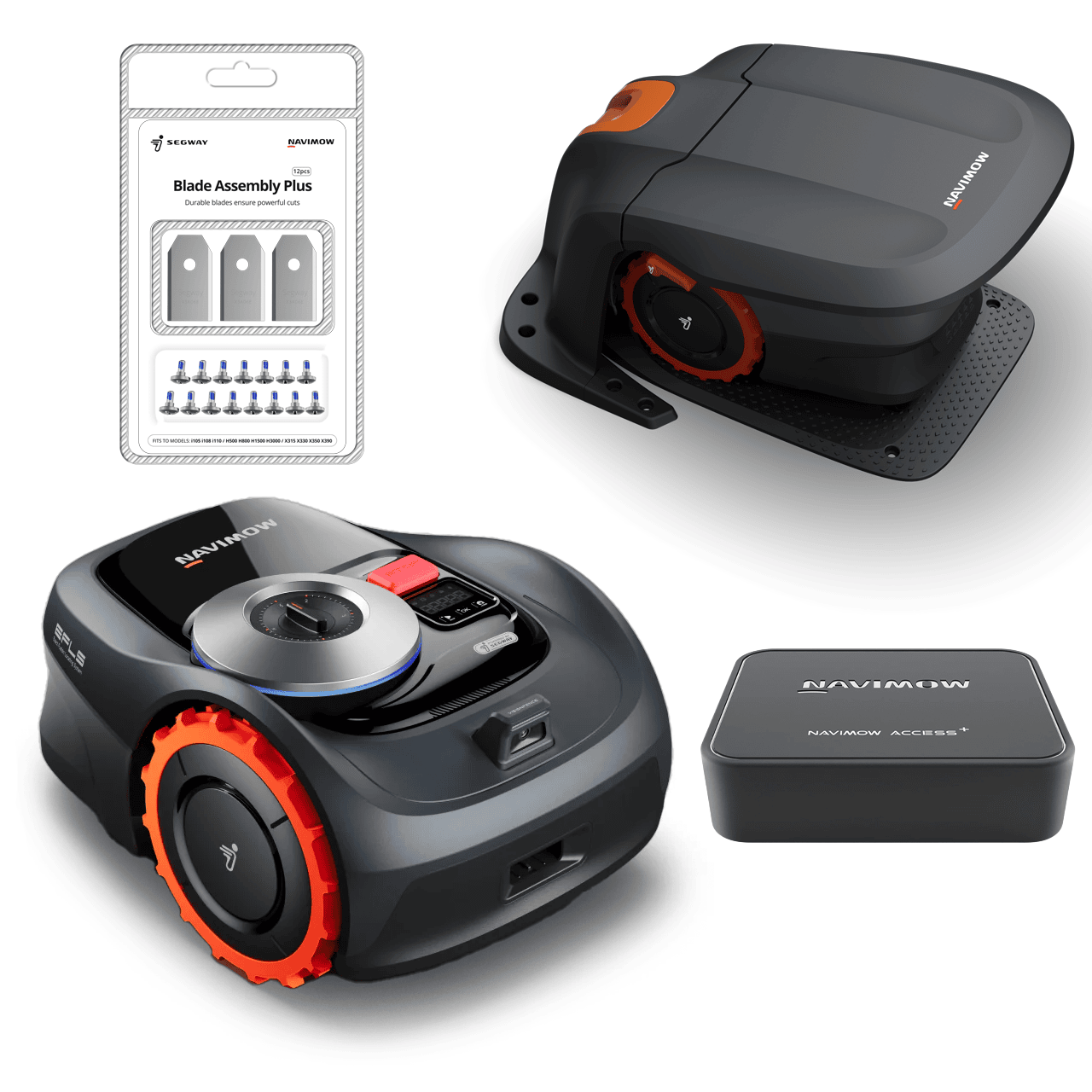 Segway Navimow i108E Premiumpaket Robotgräsklippare