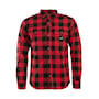 Arrak Outdoor Flannel insulated shirt M Red/black