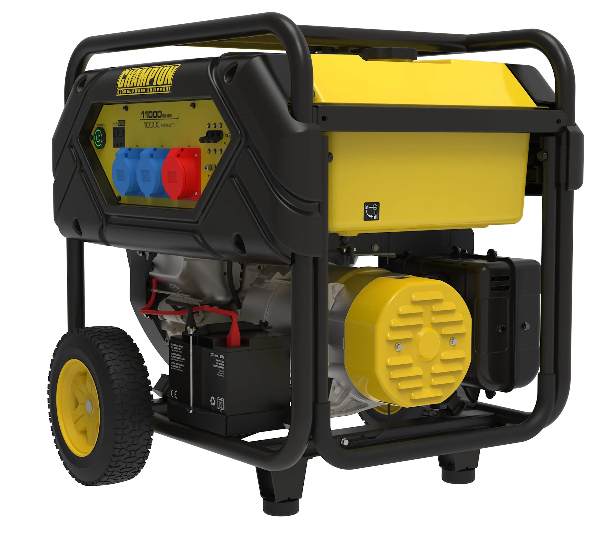 Champion Elverk CPG500111 bensin, 3-fas