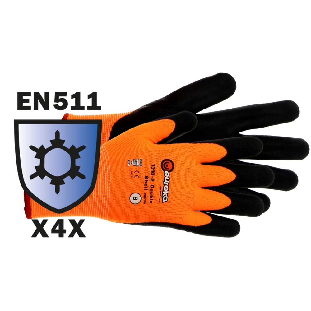 Eureka Handske Double Shell Nitril - 8
