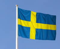 Ruotsin lippu 225x360cm