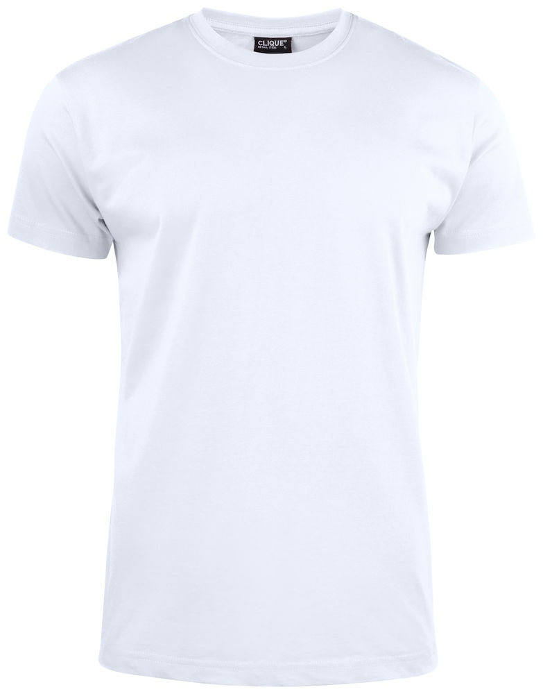 Clique T-skjorte Herre Hvit 3XL -