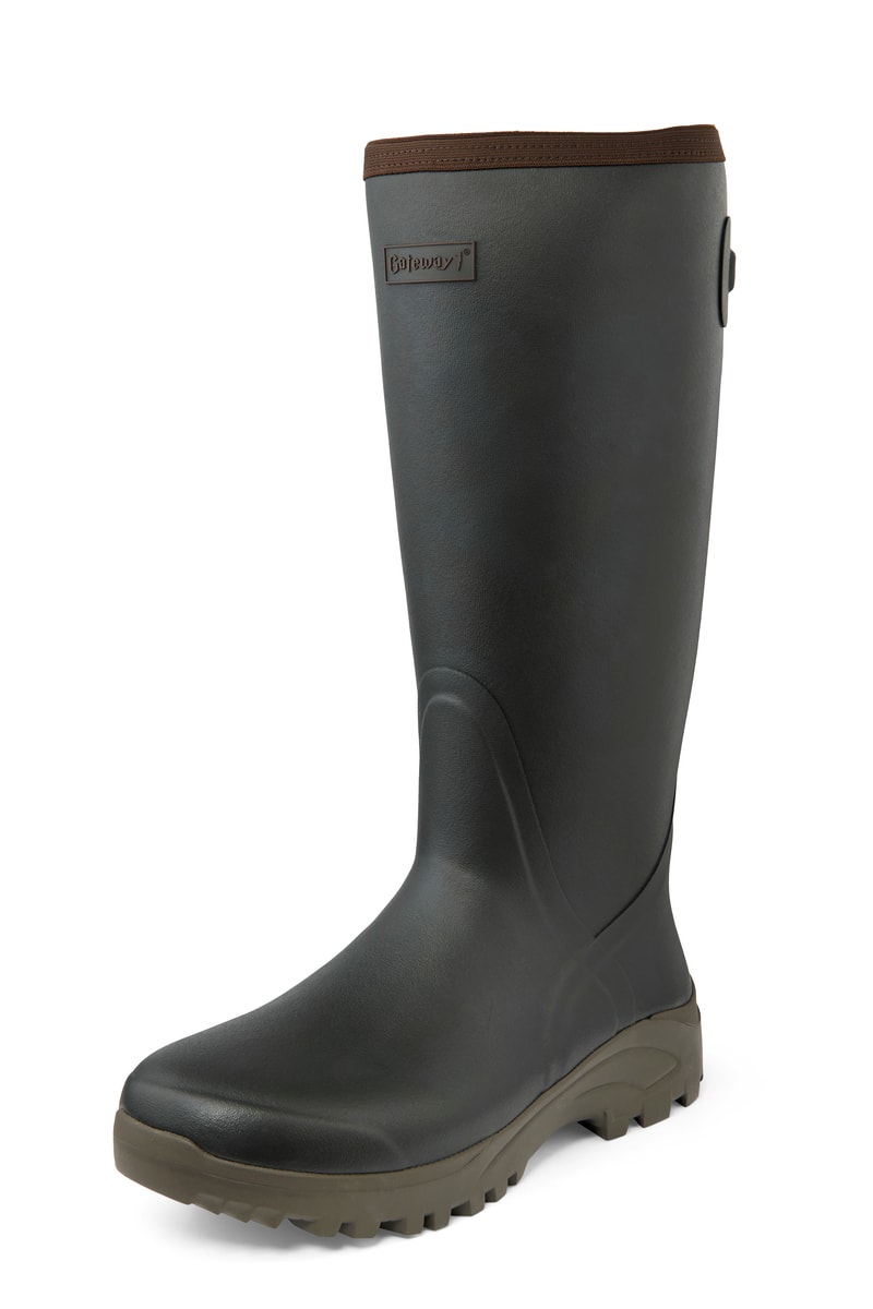 Gateway1 Sportsman II 18" 4mm Gummistövlar Herr Khaki