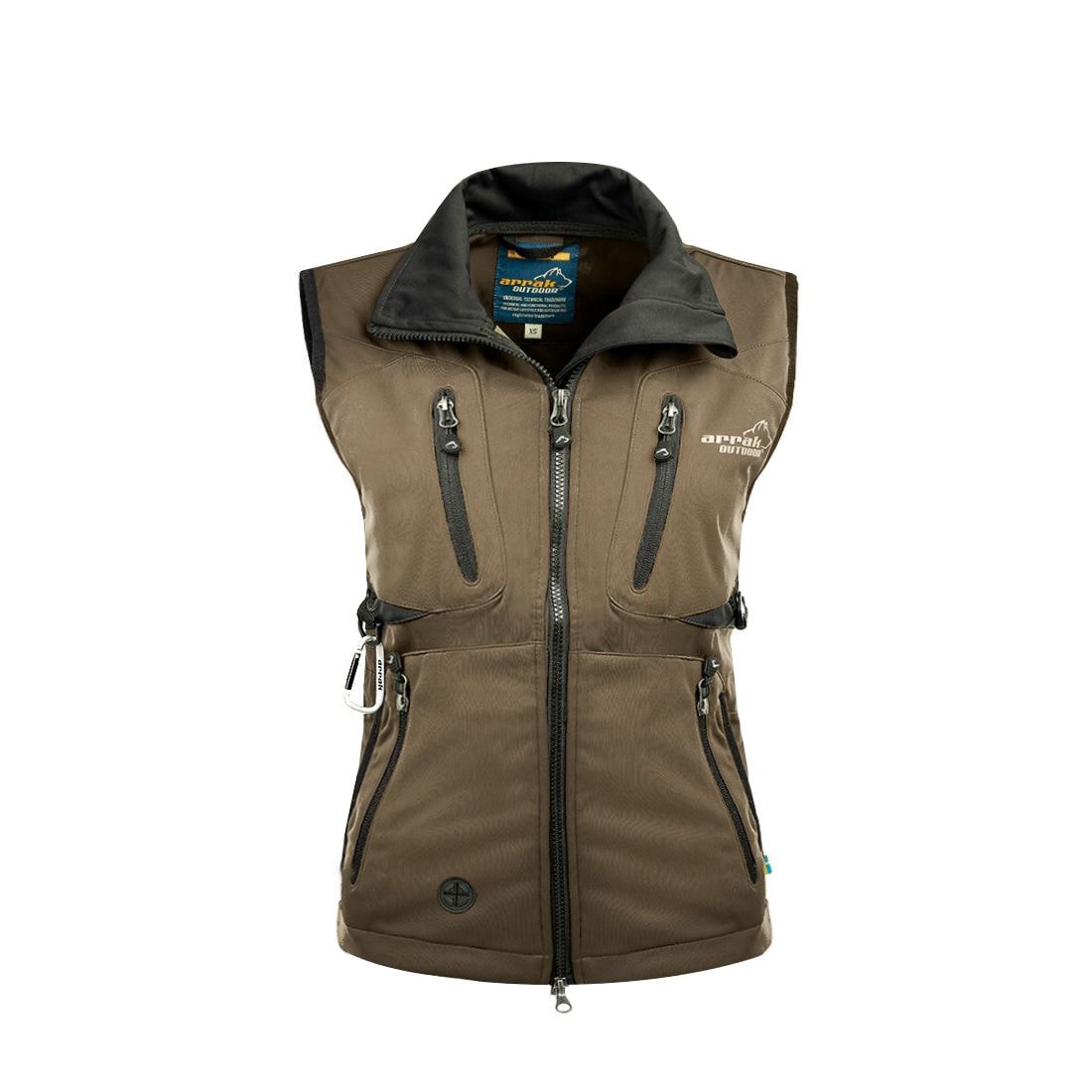 Arrak Outdoor Acadia Vest Women Brown