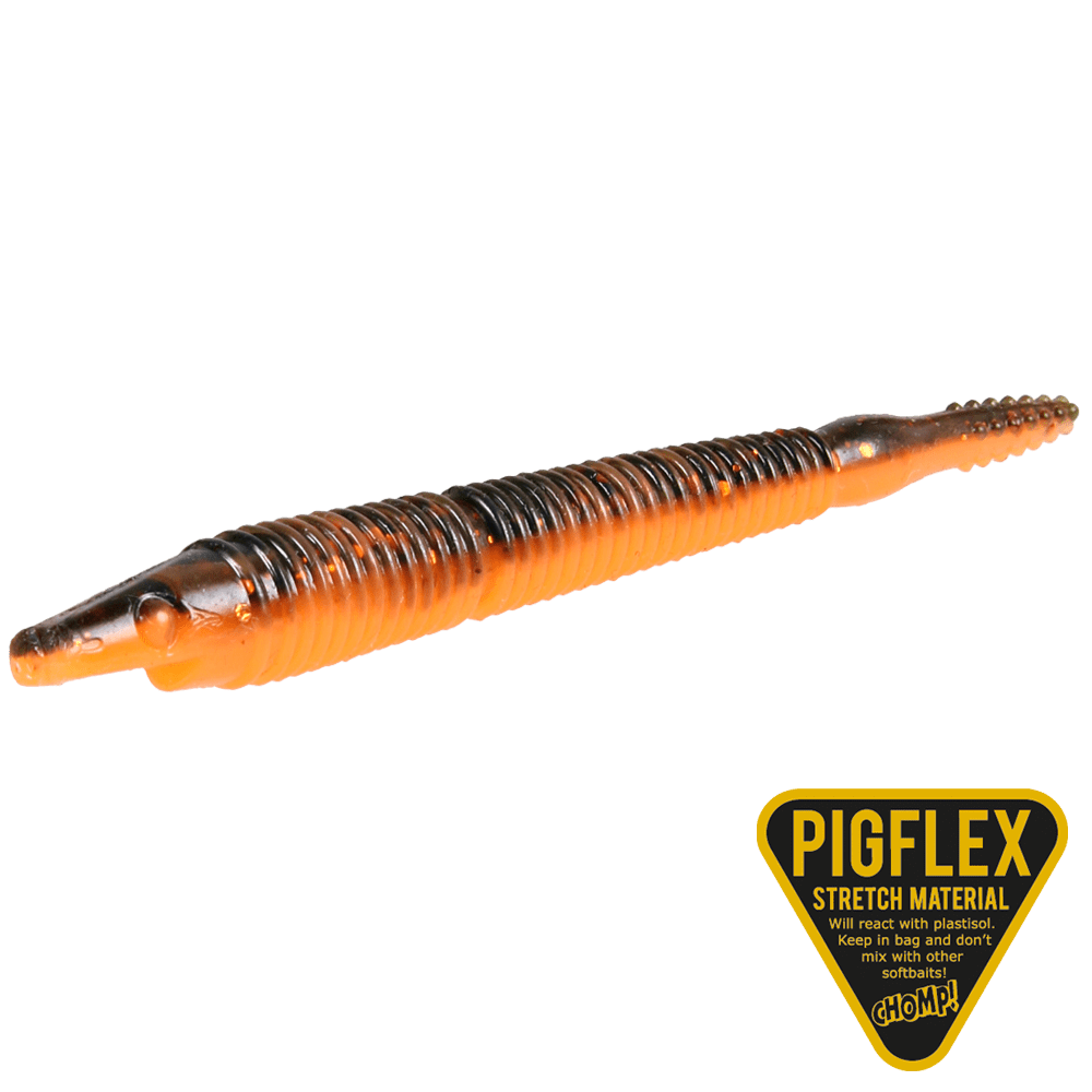 Pigster Crawler 10cm 3,3g Black Pumpkin 4-pack -