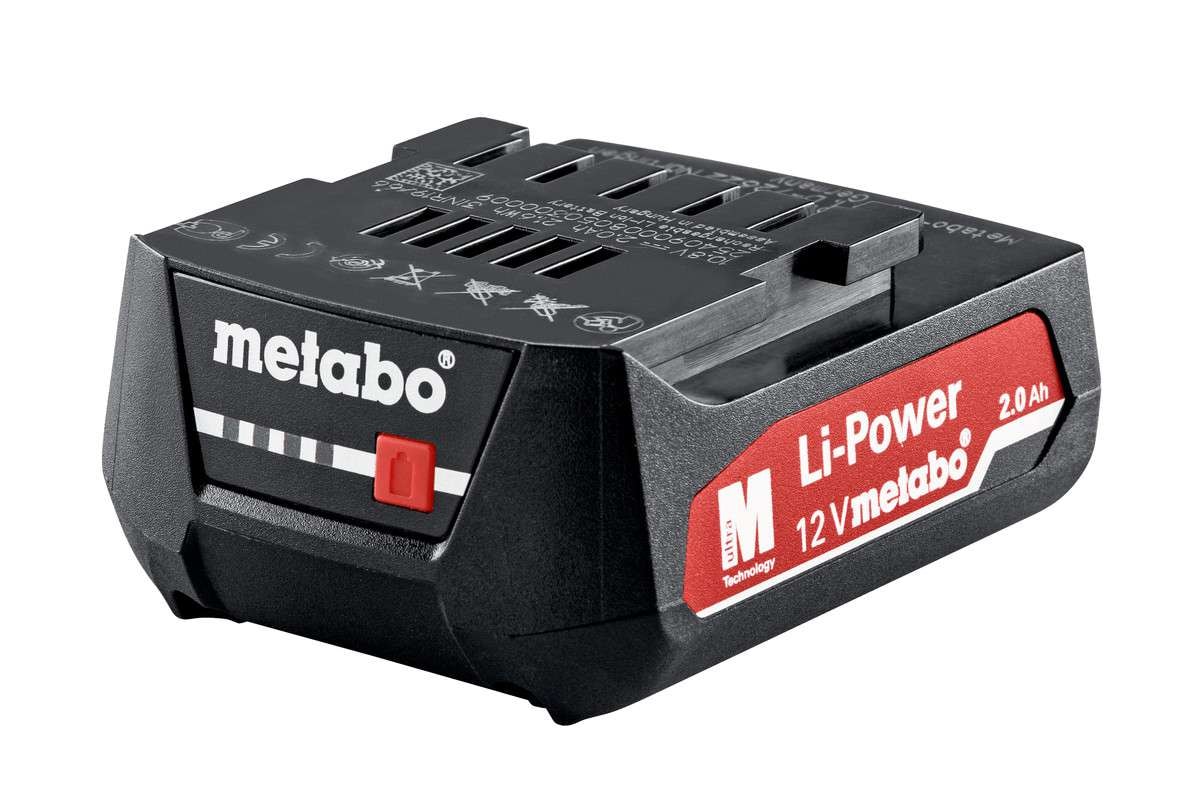 Metabo Akkupaketti 12 V 2,0 Ah Li-Power