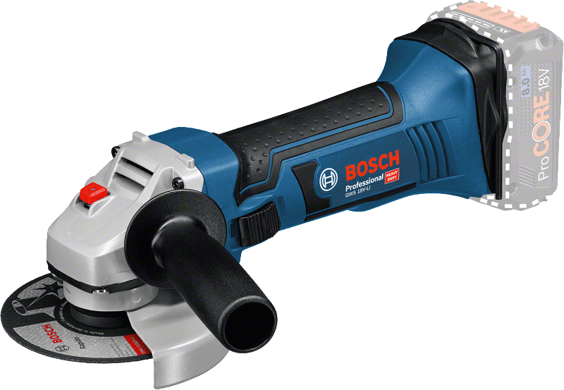 Bosch GWS 18-125 V-Li Solo Karton Winkelschleifer
