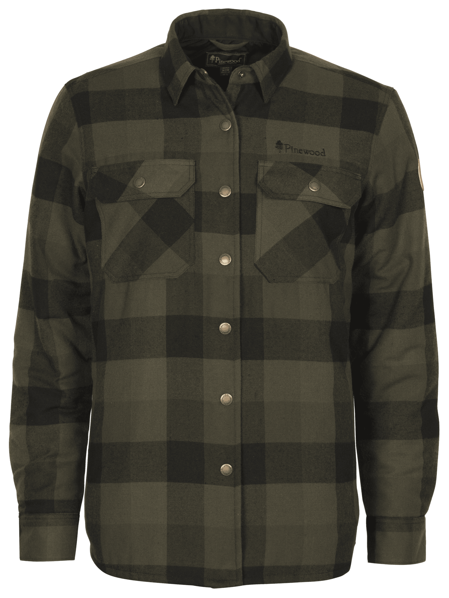 Pinewood Canada Classic 2.0 Skjorta Dam Green/Black XL