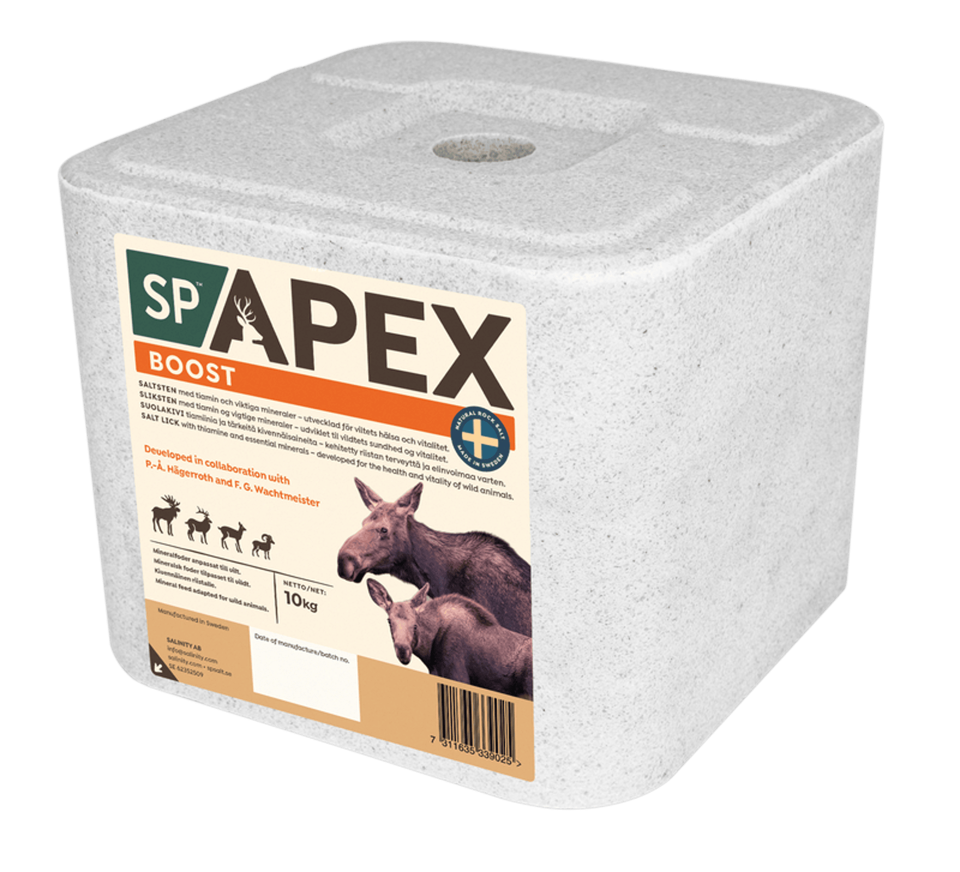 SP Apex Boost -suolakivi 10 kg