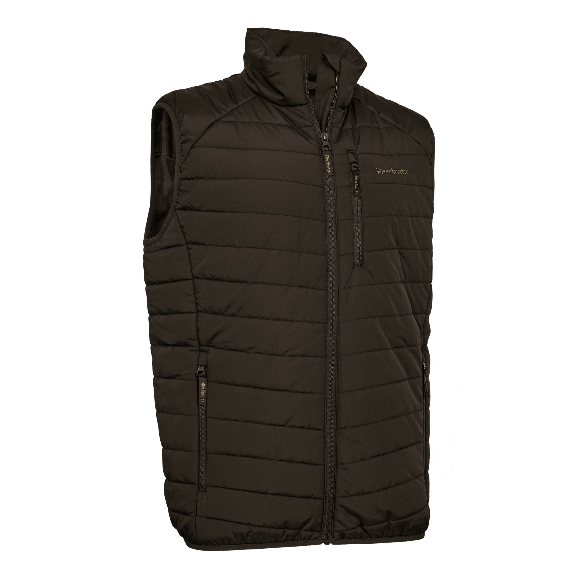 Deerhunter Moor Fully Padded Waistcoat Brown Leaf