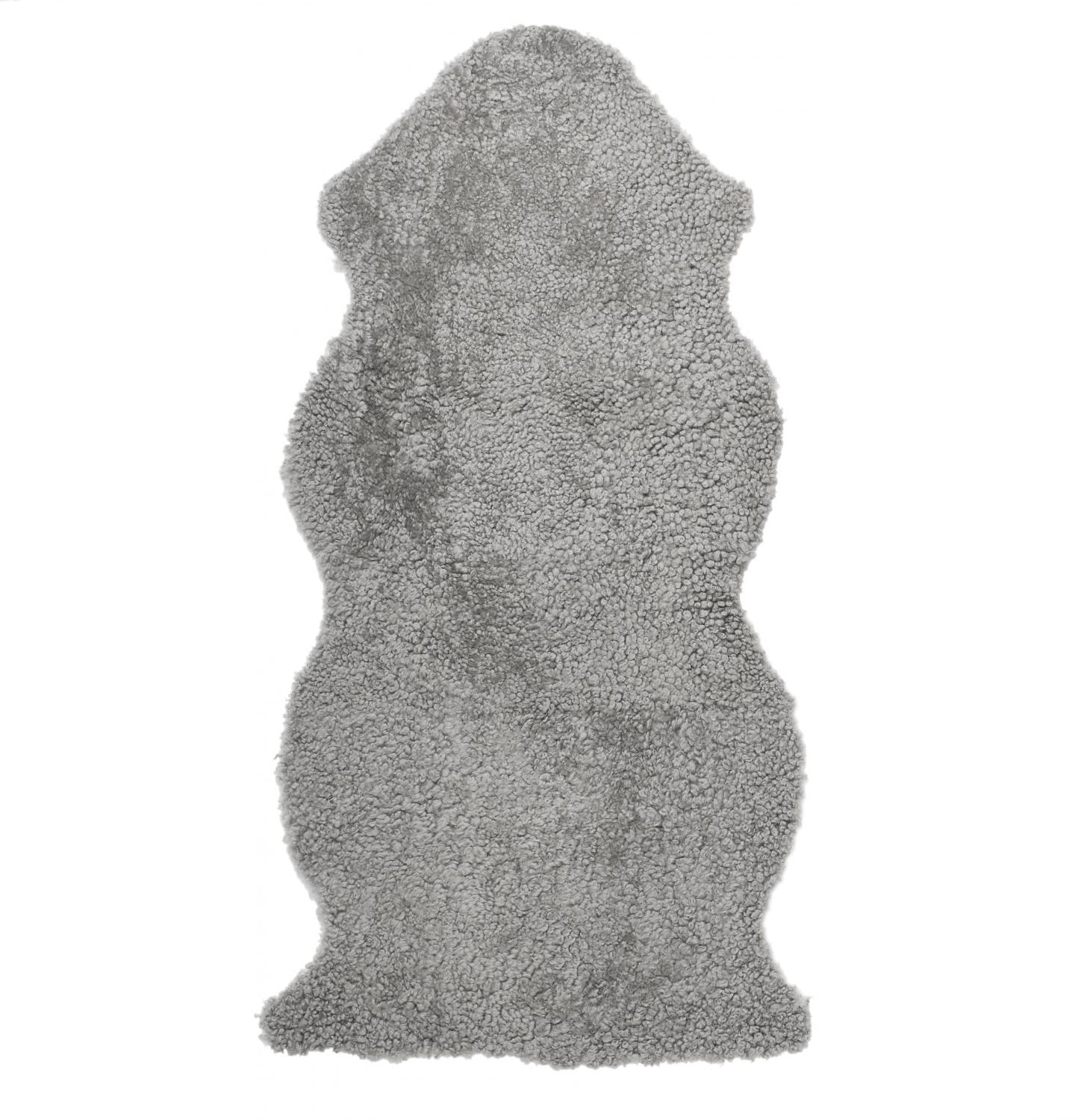 Lampaantalja Curly 60x135 Harmaa