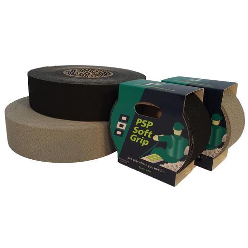 PSP Marine Tapes Soft-Grip Tejp Svart 50mm x 4m