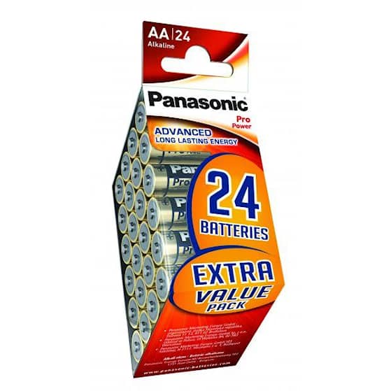 Panasonic Batterie AA 24er-Pack Pro Power