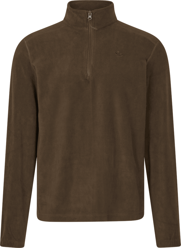 Seeland Benjamin Halvglidelås Fleecegenser Herre Dark Brown XL