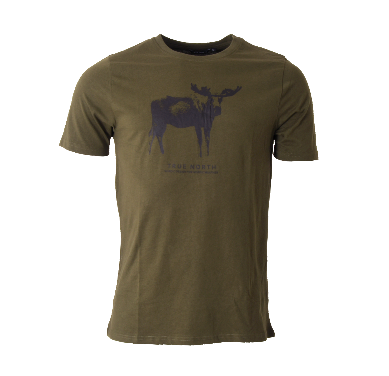 True North T-Shirt Print Mørkegrøn