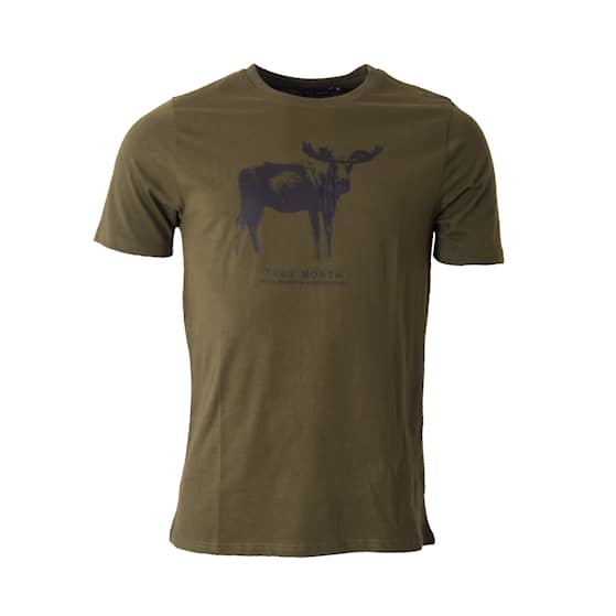 True North T-Shirt Print Mørkegrøn