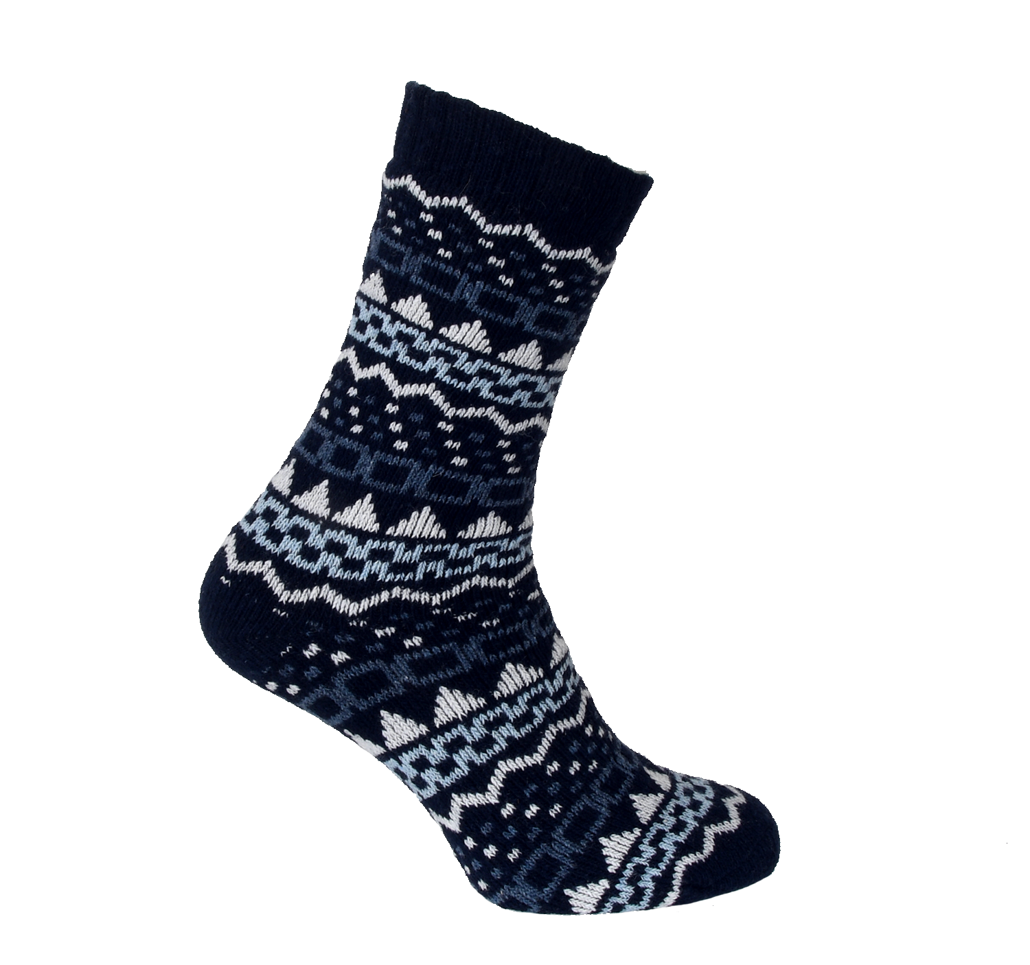 Woodstock Wollsocke Alma Damen Marineblau