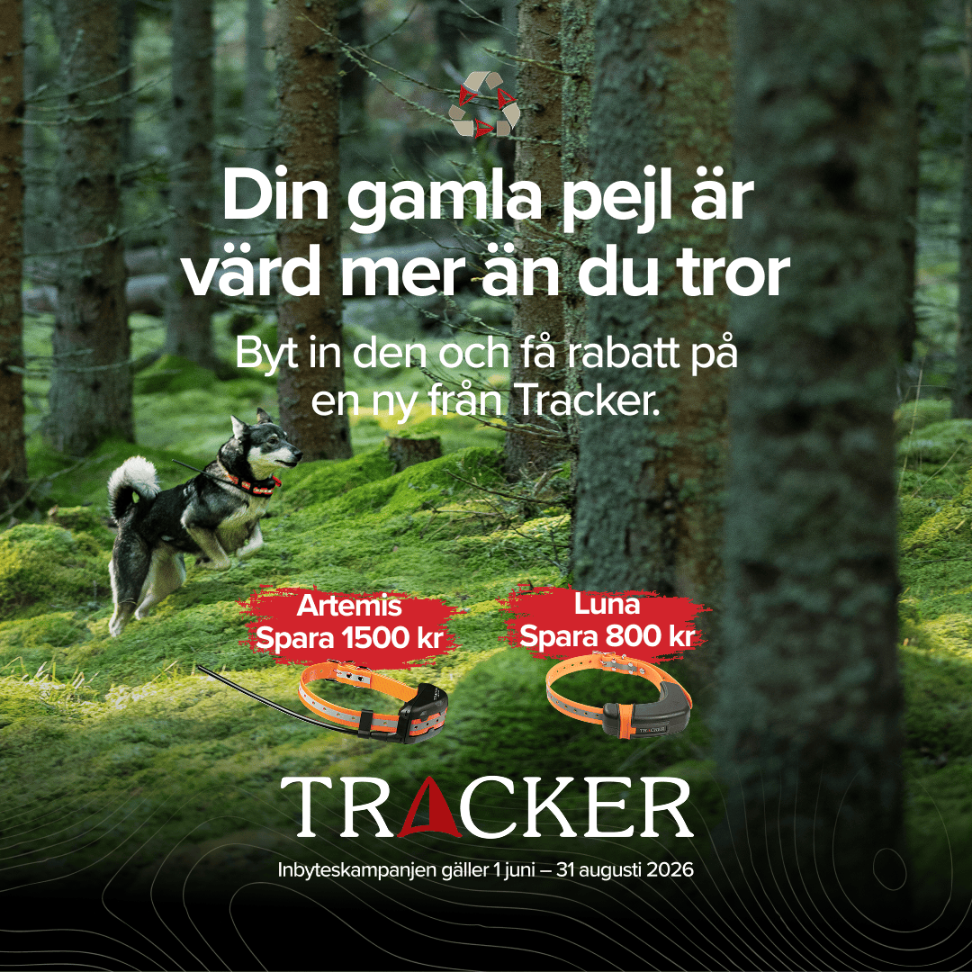 Kreditering Tracker Artemis (1500 SEK vid inbyte)