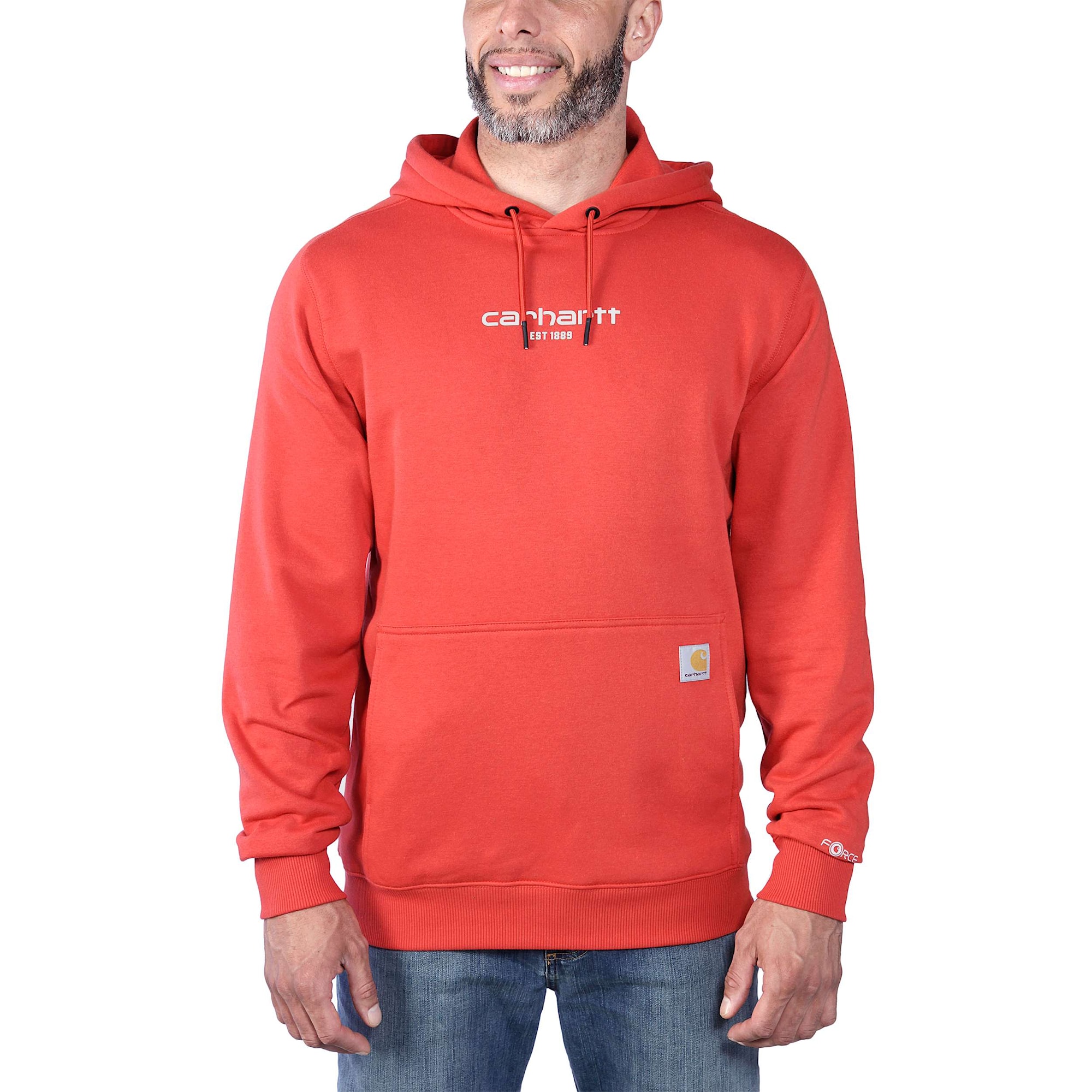 Carhartt Force Graphic Hoodie Herr Red Barn XXL